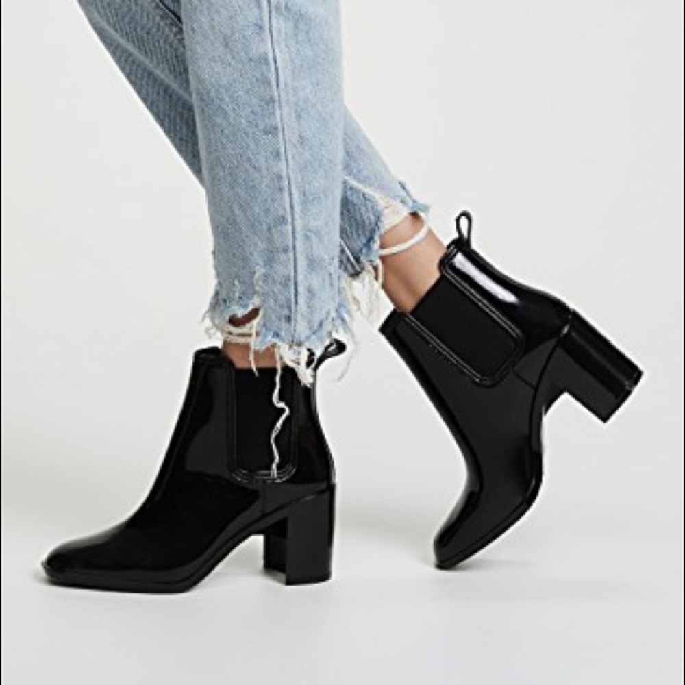 Jeffrey Campbell Hurricane rain boots size 9